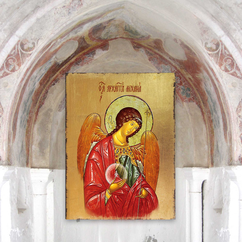 Peinture michael archangel icon
