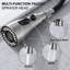 Single Handle Pull Down Sprayer Kitchen Faucet High Arc Stainless Steel Faucet with 3-Function Sprayer-101056581