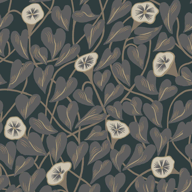 Climbing Vine - Wallpaper, Nocturne, Premium Paper