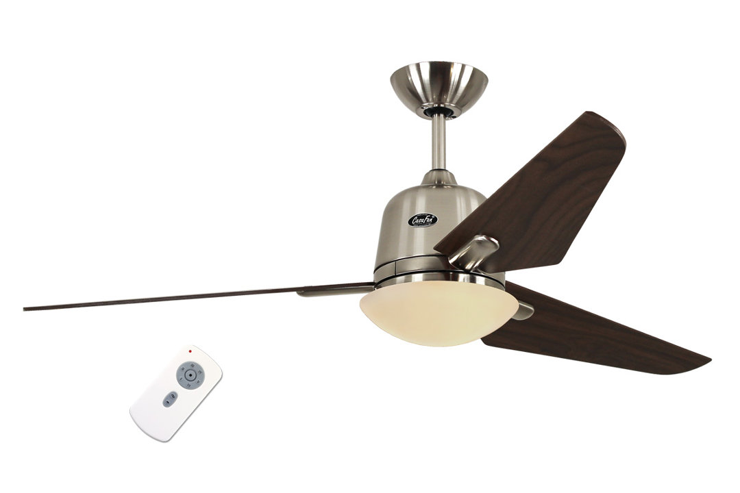 162cm Kelm 3 Blade Ceiling Fan with Remote