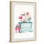Aqua Dresser - Single Picture Frame Painting-181120496
