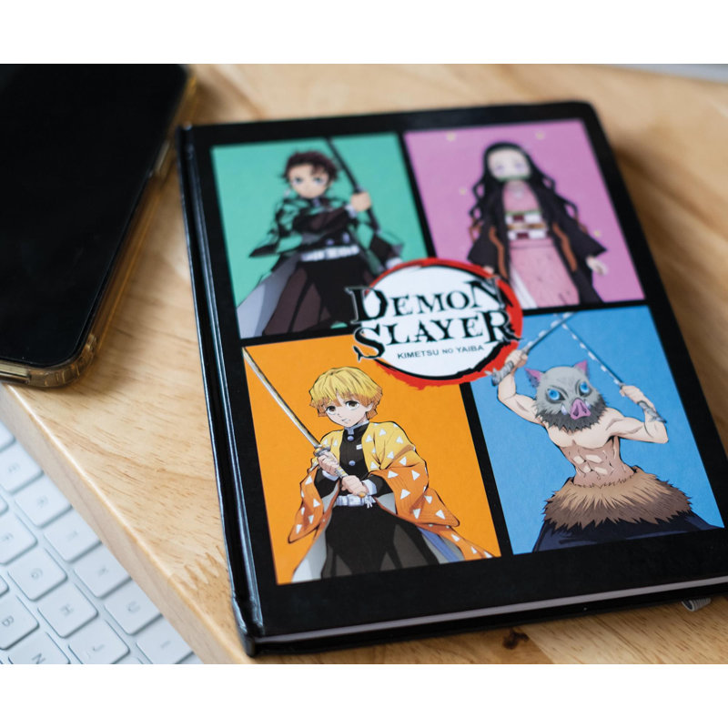 Demon Slayer Hardcover Journal Notebook