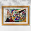 Fragment 2 de la composition VII, 1913 - Wassily Kandinsky - Estampe encadrée sur mesure-1947363465-1947363467-1947363487