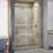 44"- 48" W 79” H Double Sliding Frameless Shower Door-71010193