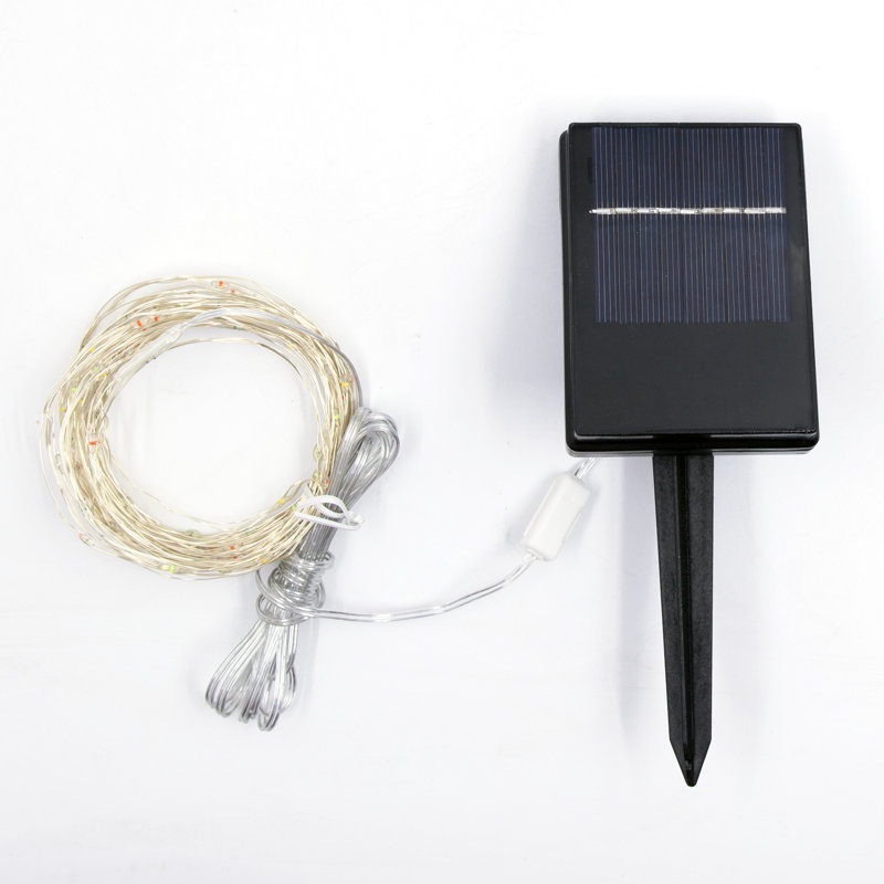 LED Solar Powered 100 - Bulb Fairy Lights