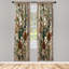 Paire de rideaux floraux East Urban Home-623816679