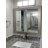 Shmuel Wood Framed with Safety Backing Ideal for Bathroom / Vanity Mirror-726897534-744902688