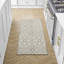 Feya Machine Woven Synthetic Damask Aera Rug in Green/White-51184570-37698428