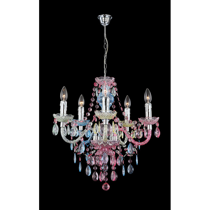 5-Light Candle Style Chandelier