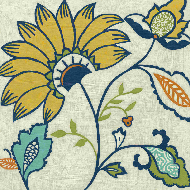 Joyous Garden IV, H 12 po x l 12 po