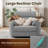 Oversized Power Recliner Chair For Big And Tall With USB Ports-1222211635