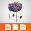 Housse de barbecue Basics Walk-A-Bout - s'adapte jusqu'à 21,5 po