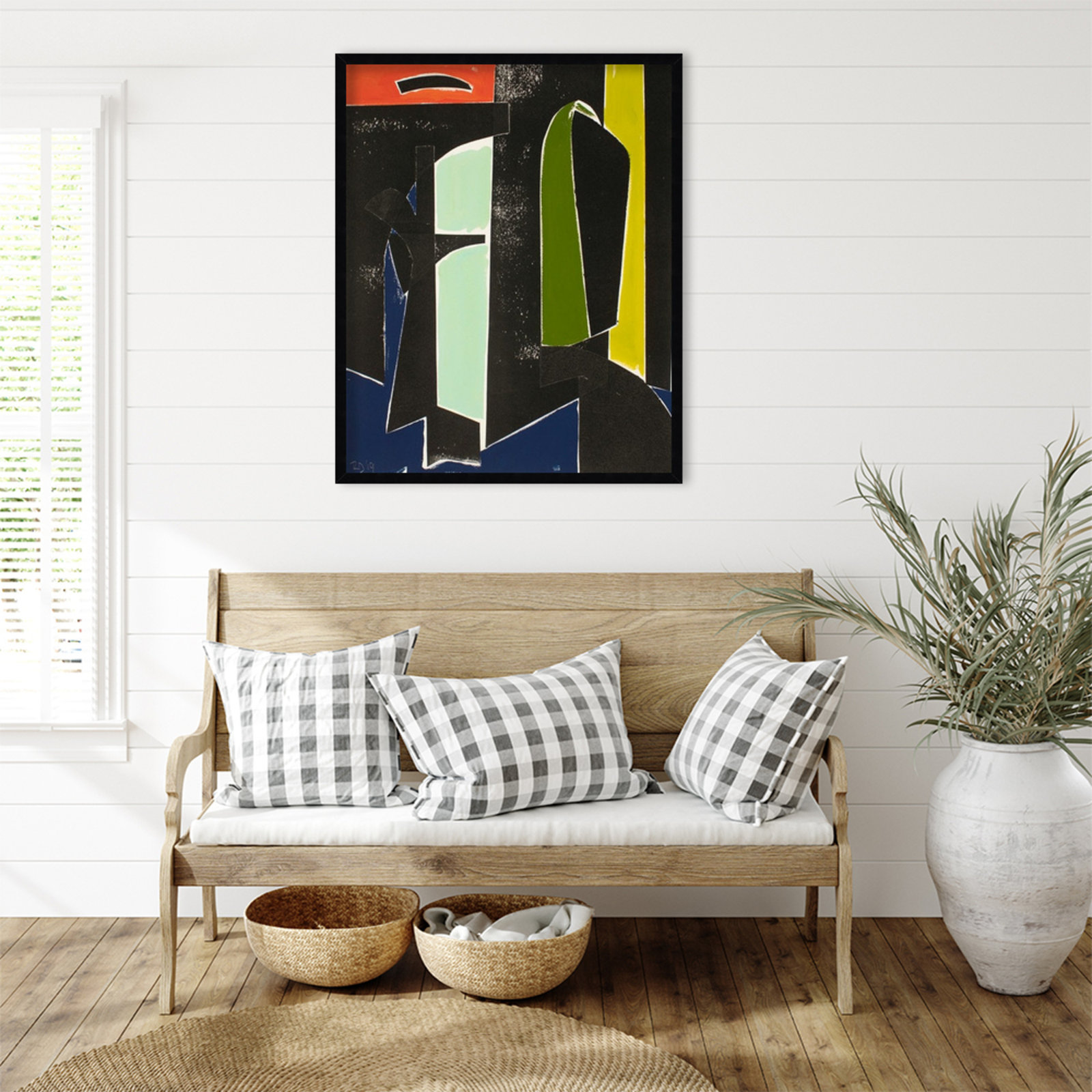 Solano "Spanish Arches" Print by Rob Delamater, 33" H x 27" W, Black