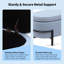 Upholstered Flip Top Storage Bench-1310383944