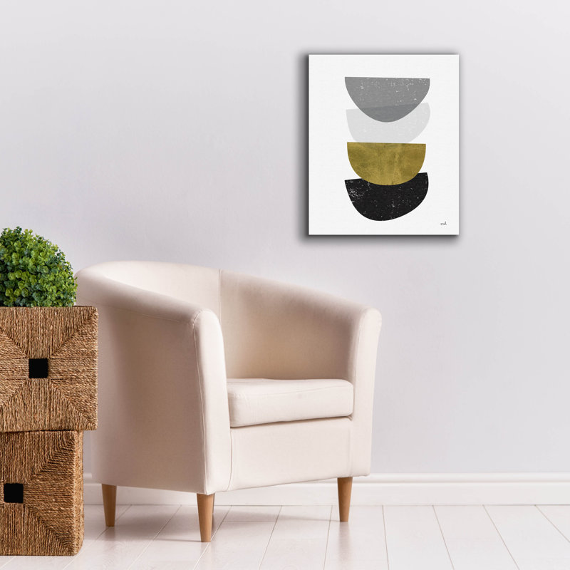 Art mural en toile Balance 2 Bg 'par Moira Hershey, 40 po x 54 po, H 24 po x l 20 po x P 0,75 po