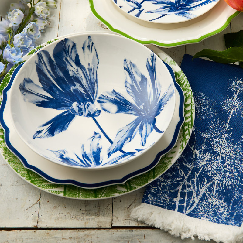 Tulip Porcelain Soup Bowl