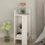 Lochlan Modern Compact Nightstand Bedside Table 25 x 27 x 60cm  Bedroom Furniture-36078965-36035521