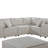 99" Modular Sectional Sofa With Ottoman