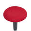 Wobble Stool Berganzo Fabric Red