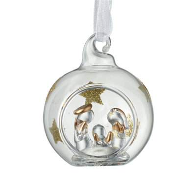 5cm Glass Bauble