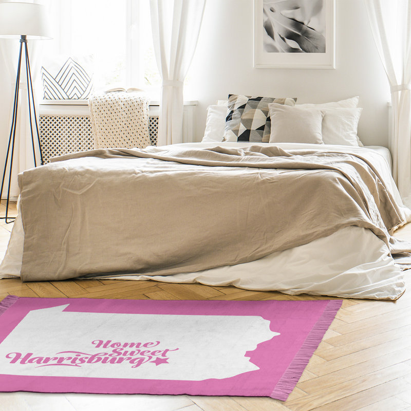 Tapis de zone rose harrisburg pennsylvanie