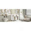 Ensemble de meuble-lavabo 36 po avec lavabo en céramique, armoire de salle de bain simple autoportante moderne avec 4 tiroirs et 2 armoires, armoire de rangement pour la salle de bain-1820379602