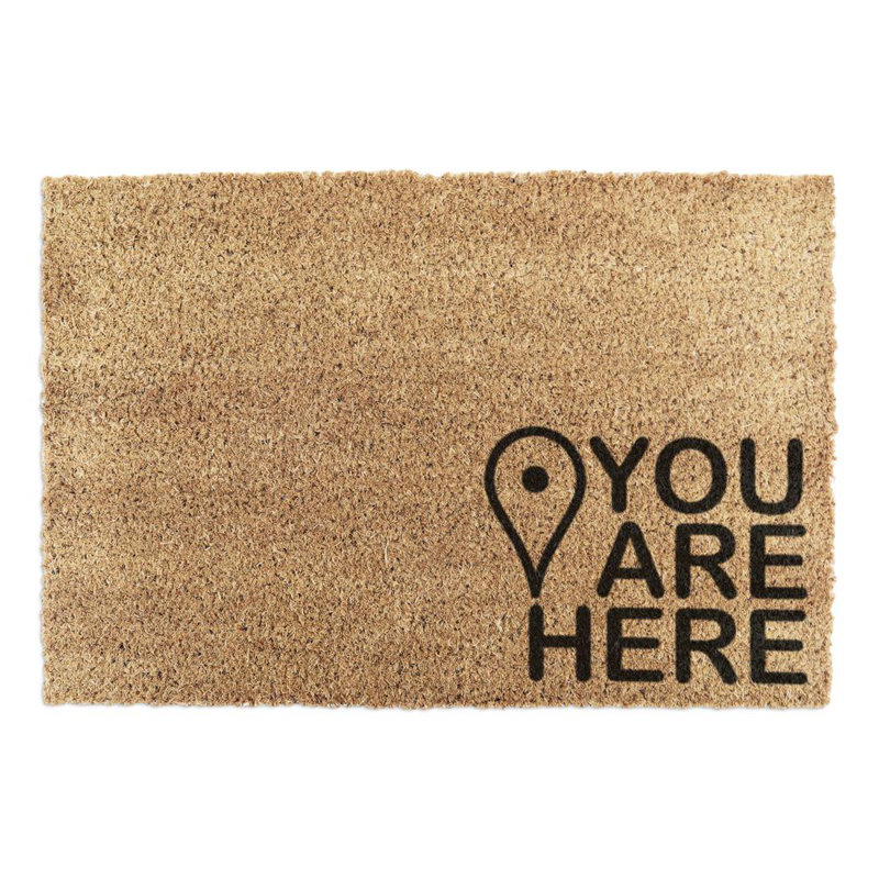 Benefield You Are Here Kitchen Mat