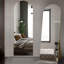 Miroir pleine grandeur en bois avec support au design arqué-739470294