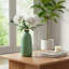 Vase de table décoratif en céramique texturée pour décoration intérieure - Vase à motif à carreaux-89110068-89110064