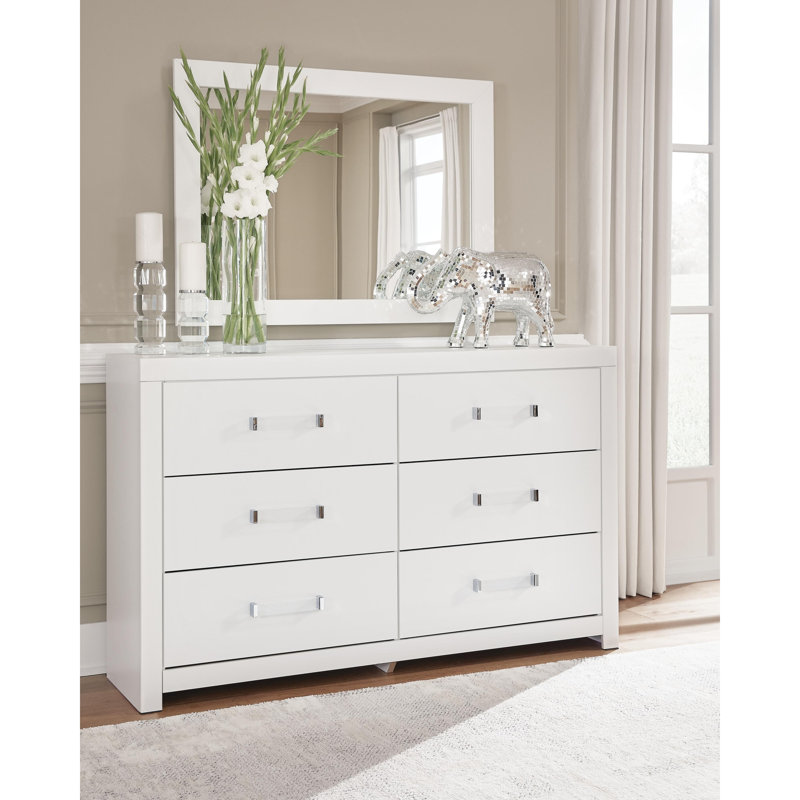 Commode et miroir Lumberton