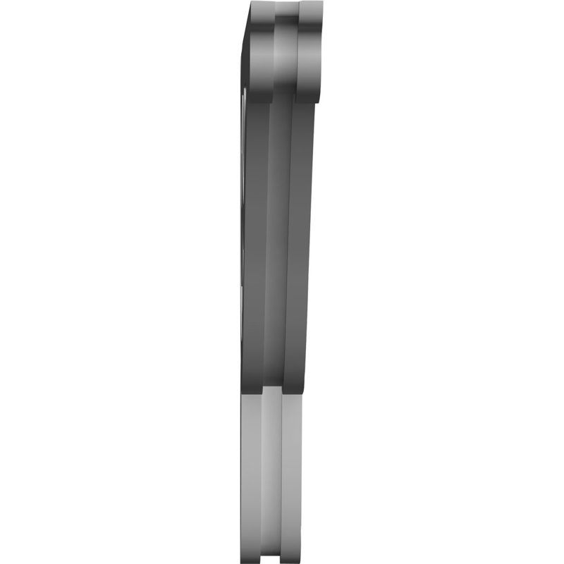 1 7/8"W X 16"D X 16"H Carrillo Architectural Grade PVC Corbel, 16" H x 16" W x 1.875" D