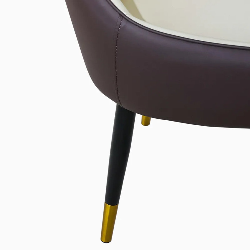 Ensemble de salle à manger 5/7 pièces Vera Modern, ensemble de table de salle à manger rond pré-assemblé, ensemble de table de salle à manger en pierre frittée mate avec chaises rembourrées en polyuréthane