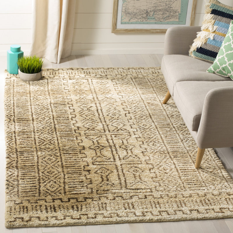 Ralph Lauren Kenya Jute Block Print Rug, Rectangle 8' x 10'