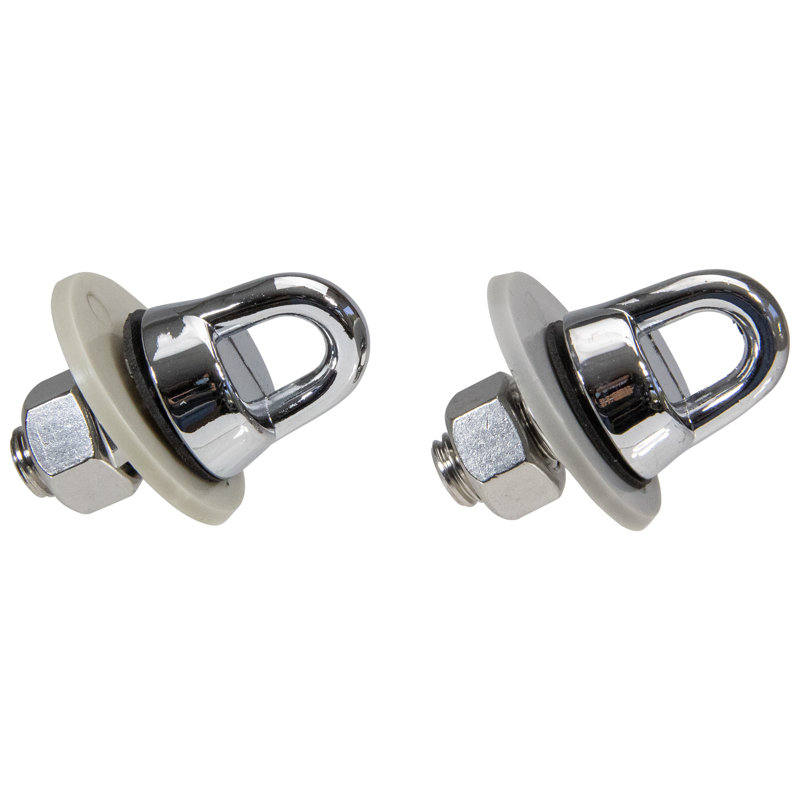 Ensemble de 2 ancrages muraux pour piscine