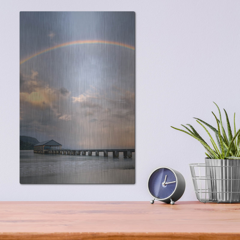 «Rainbow Pier IV» par Dennis Frates, H 16 po x l 12 po