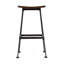 Stool with Metal Frame