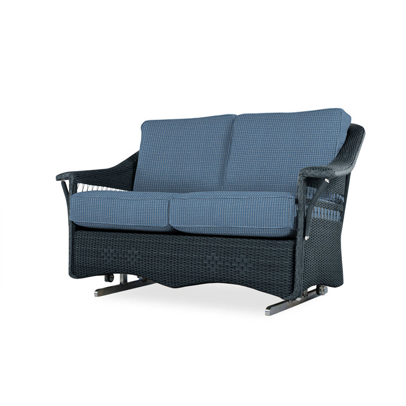 Nantucket Outdoor 2 - Seat Loveseat, Mink, Bamboo Bay Sky