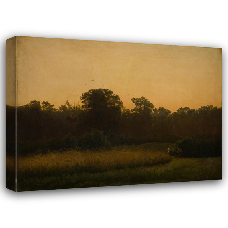 «Harvest» par Nicholas Chevalier - Art mural sur toile tendue avec châssis, H 40 po x l 28 po