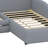 Upholstered Double Daybed With Trundle And Drawer-348747846