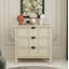 Commode 3 tiroirs, mobilier américain, convient à la chambre à coucher, au salon et au bureau