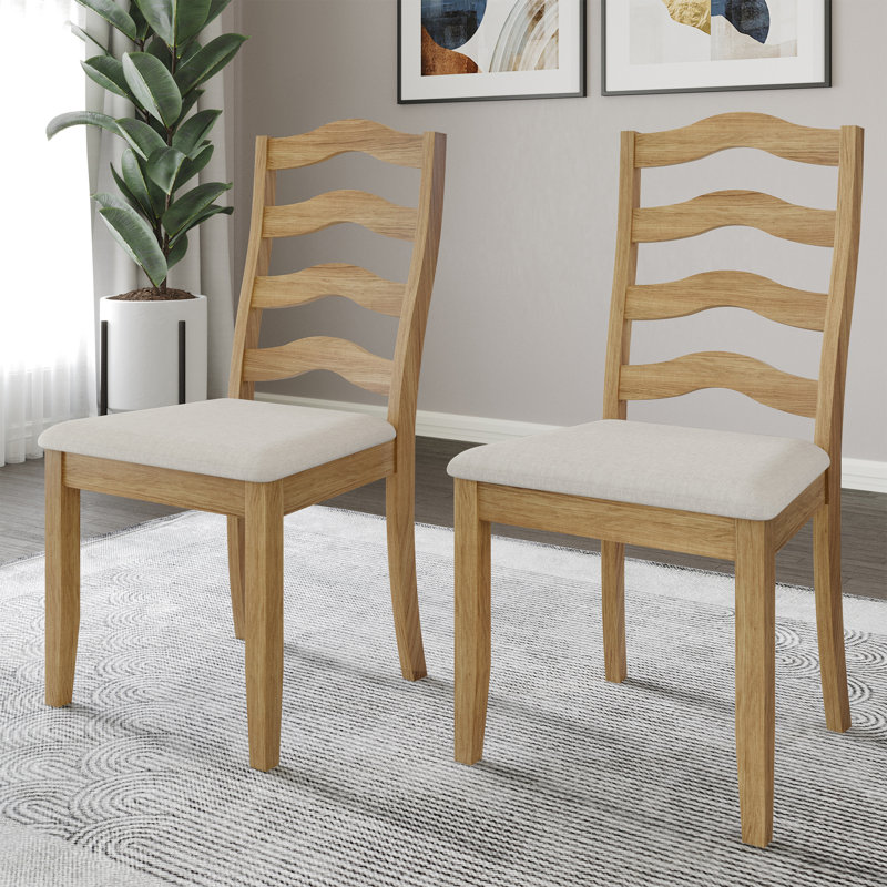 Chaise de salle à manger Ocossio, Chêne naturel