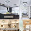 Lustre en cristal Modern Glam argenté-1823374719