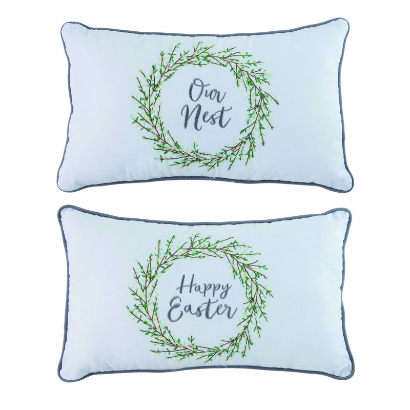 Coussin Transpac en polyester blanc 20 po