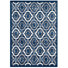 Beige/Ivory/Moroccan Blue