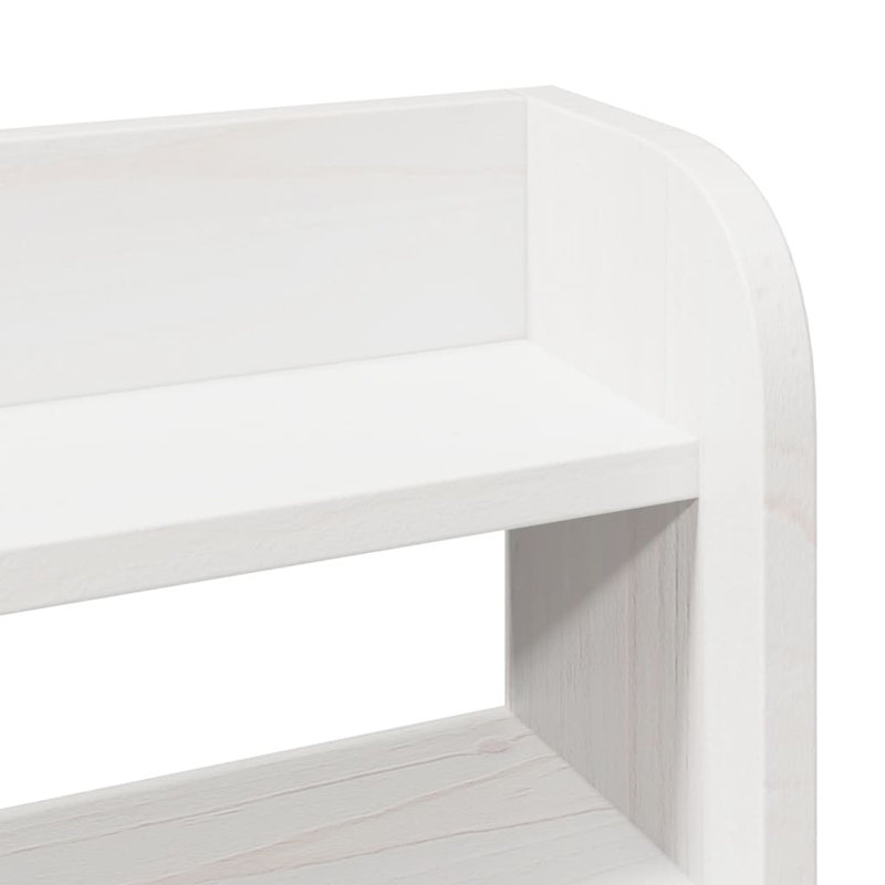 Storage Bed, White, European Kingsize (160 x 200 cm)