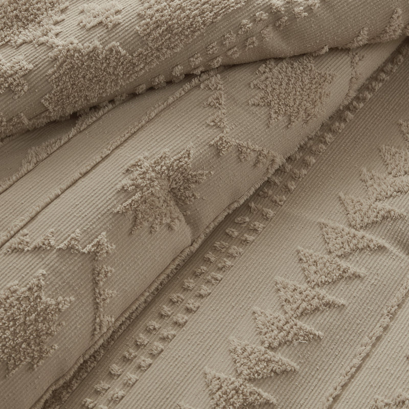 2 PCS Chenille Oversized Comforter Set
