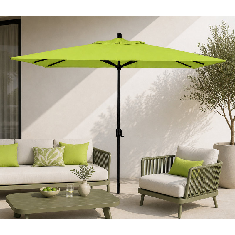 SunbUmbrella 9 pi 10 po x 6 pi 6 po Olivier, Saphir noir, Toile Sunbrella® ara