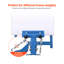 Screen Printing Machine 1 Color 1 Station Silk Screen Printing Press, 21.3 x 17.7 in Platen, Adjustable Tension, Powder-Coated Carbon Steel, for T-shirt Clothing DIY, Home and Commercial Use