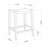 Marzel 24.25'' Rattan and Mahogany Counter Stool