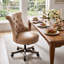 Asyra Wide Back Tufted Swivel Task Chair-452934945